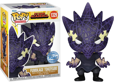 اکشن فیگور اسپشیال 9 سانتی فانکو پاپ فومیکاگه توکویامی مدل Funko POP - Animation - My Hero Academia - Fumikage Tokoyami - Exclusive _اسباب بازی